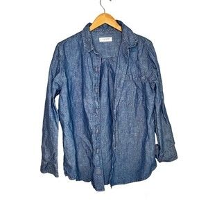 Lucky Brand Denim Button up sz L